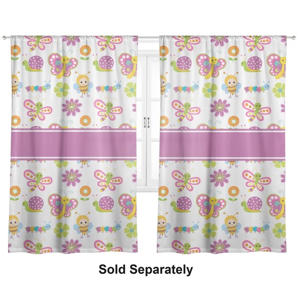 Custom Butterflies Curtain Panel - Custom Size
