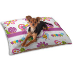 Butterflies Dog Bed - Small w/ Name or Text