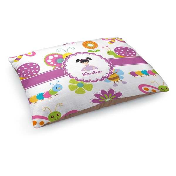 Custom Butterflies Dog Bed - Medium w/ Name or Text