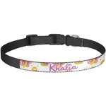 Butterflies Dog Collar - Large (Personalized)