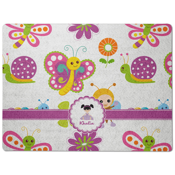 Butterflies Dog Food Mat - Medium without bowls
