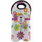 Butterflies Double Wine Tote - Front (new)