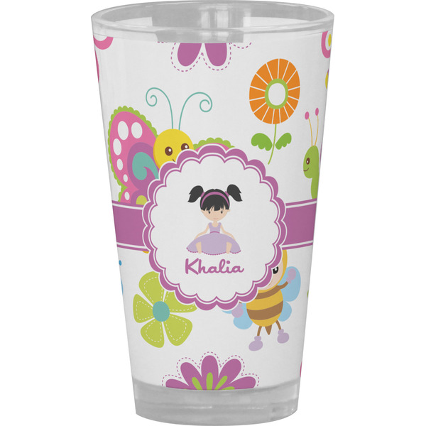 Custom Butterflies Pint Glass - Full Color (Personalized)