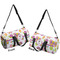 Butterflies Duffle bag large front and back sides