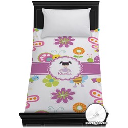 Butterflies Duvet Cover - Twin (Personalized)