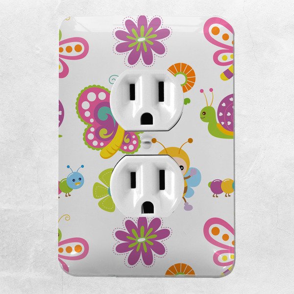 Butterflies Electric Outlet Plate - LIFESTYLE