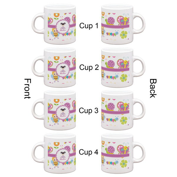 Butterflies Espresso Cup Set of 4 - Apvl