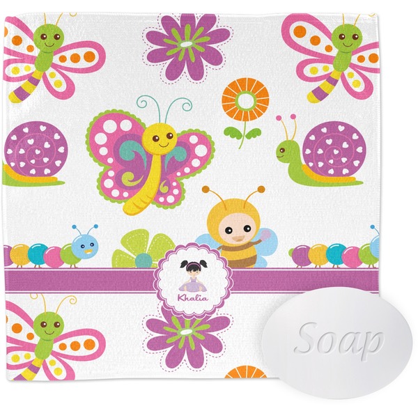 Custom Butterflies Washcloth (Personalized)