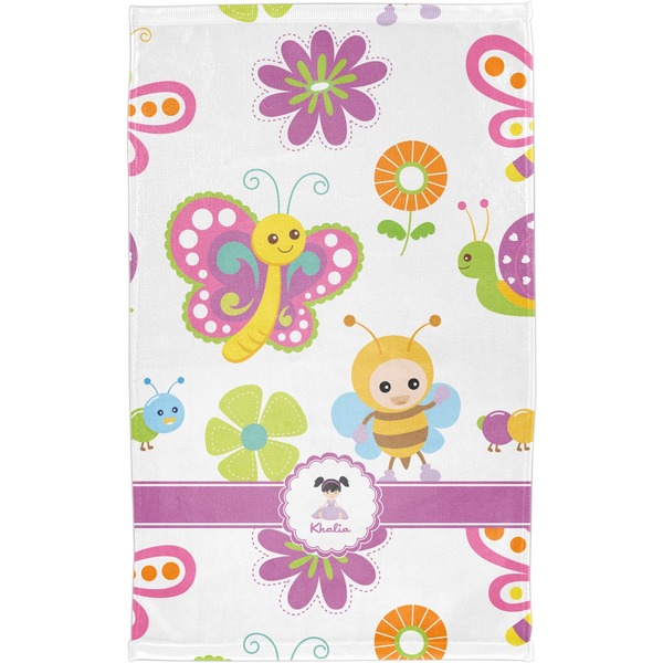 Butterflies Finger Tip Towel - Full View