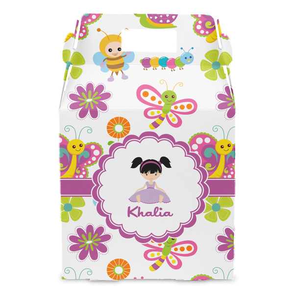 Butterflies Gable Favor Box - Front
