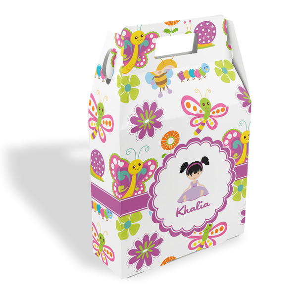 Custom Butterflies Gable Favor Box (Personalized)