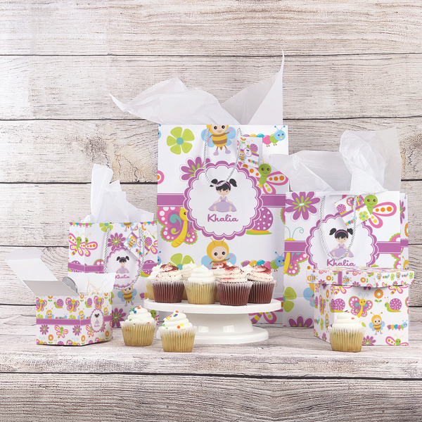 Butterflies Gift Bags - In Context