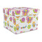 Butterflies Gift Boxes with Lid - Canvas Wrapped - Large - Front/Main