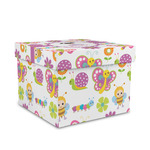 Butterflies Gift Box with Lid - Canvas Wrapped - Medium (Personalized)