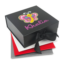 Butterflies Gift Box with Magnetic Lid (Personalized)