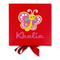 Butterflies Gift Boxes with Magnetic Lid - Red - Approval