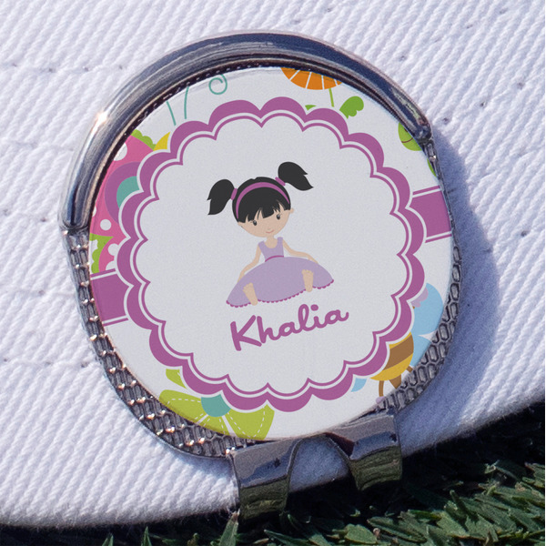 Custom Butterflies Golf Ball Marker - Hat Clip