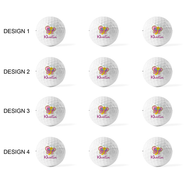 Butterflies Golf Balls - Titleist - Set of 12 - APPROVAL