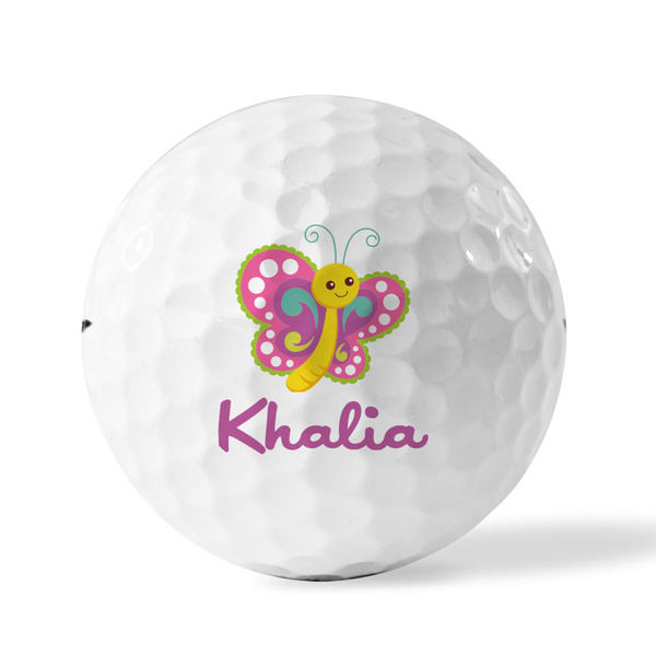 Butterflies Golf Balls - Titleist - Set of 3 - FRONT