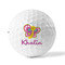 Butterflies Golf Balls - Titleist - Set of 3 - FRONT