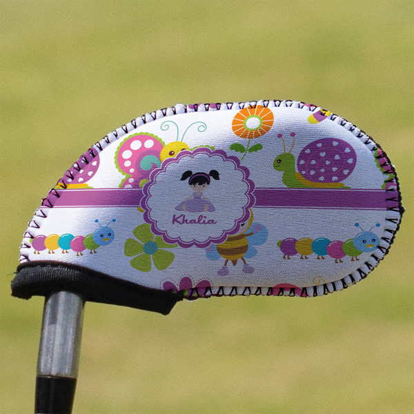 Custom Butterflies Golf Club Iron Cover (Personalized)