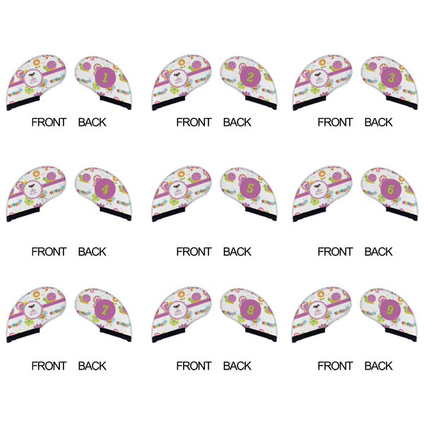 Butterflies Golf Club Covers - APPROVAL (set of 9)