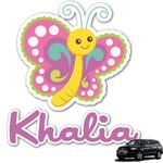 Butterflies Graphic Car Decal (Personalized)
