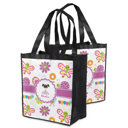 Butterflies Grocery Bag (Personalized)