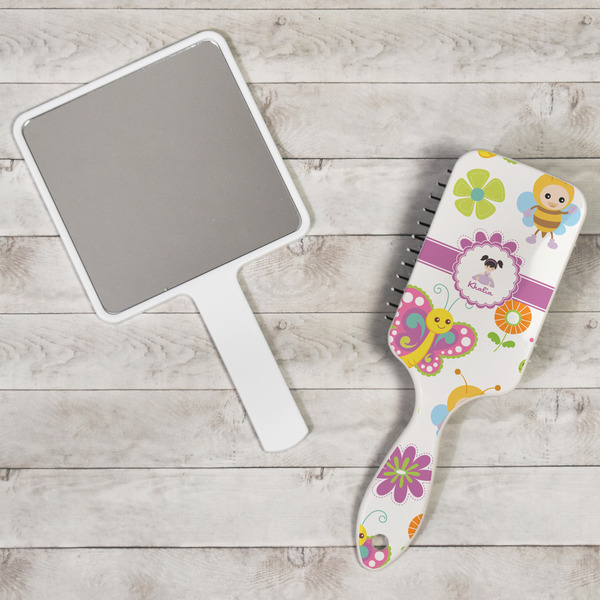 Butterflies Hair Brush - In Context