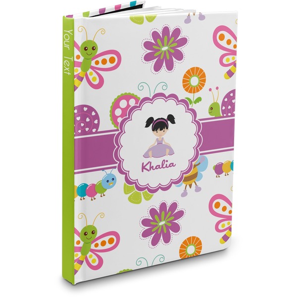 Custom Butterflies Hardbound Journal (Personalized)