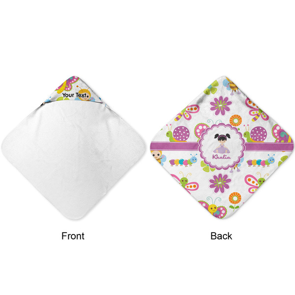 Butterflies Hooded Baby Towel- Approval