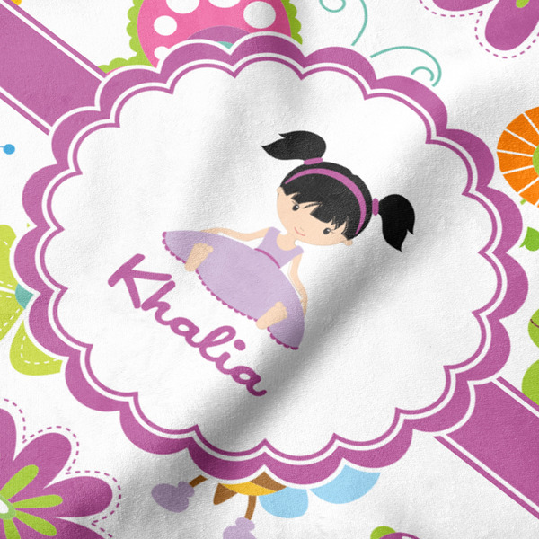 Butterflies Hooded Baby Towel- Detail Close Up