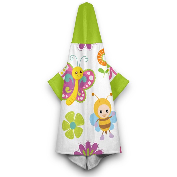 Butterflies Hooded Towel - Hanging