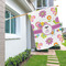Butterflies House Flags - Double Sided - LIFESTYLE