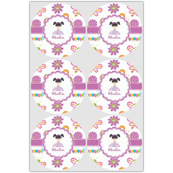 Butterflies Icing Circle - Large - Set of 6