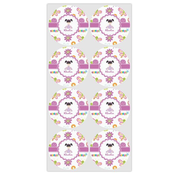 Butterflies Icing Circle - Medium - Set of 8