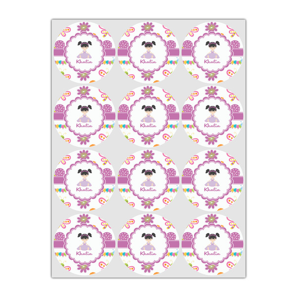 Butterflies Icing Circle - Small - Set of 12