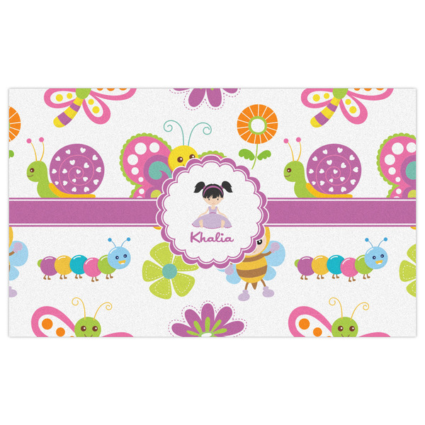 Butterflies Indoor / Outdoor Rug - 3'x5' - Front Flat