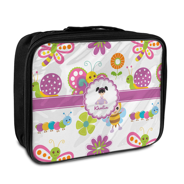 Custom Butterflies Insulated Lunch Bag (Personalized)