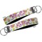 Butterflies Key-chain - Metal and Nylon - Front and Back