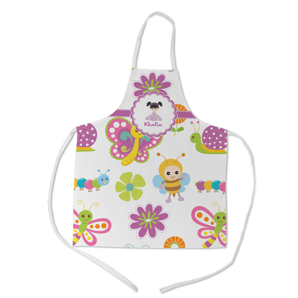 Custom Butterflies Kid's Apron w/ Name or Text