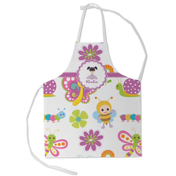 Custom Butterflies Kid's Apron - Small (Personalized)