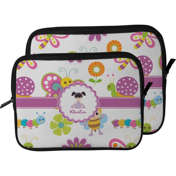 Butterflies Laptop Sleeve (Size Comparison)