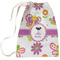 Butterflies Large Laundry Bag - Front View