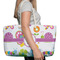 Butterflies Large Rope Tote Bag - In Context View