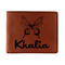 Butterflies Leather Bifold Wallet - Single