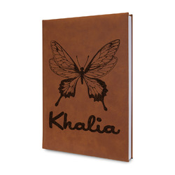 Butterflies Leather Sketchbook - Small - Double Sided (Personalized)