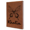 Butterflies Leatherette Journal - Large - Single Sided (Personalized)