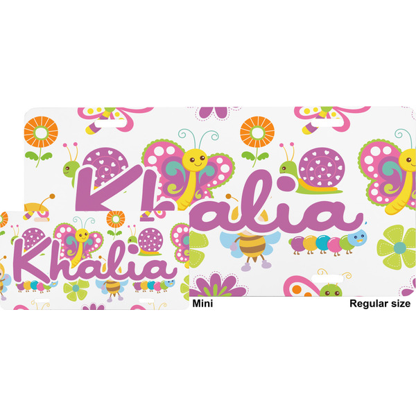 Butterflies License Plate (Sizes)