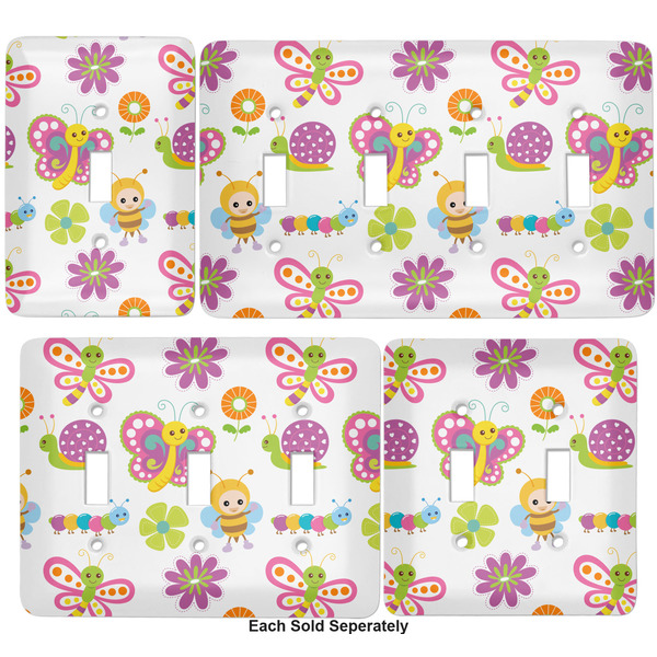 Butterflies Light Switch Covers all sizes